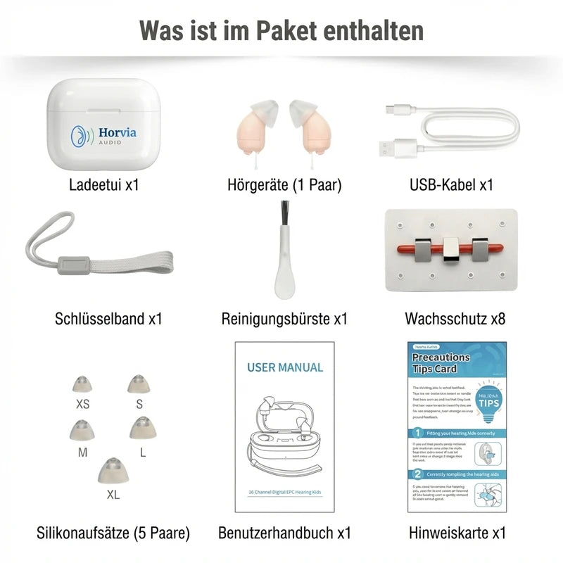 Horvia Audio™ Komfort Hörverstärker